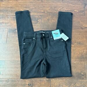 Cat and Jack Girls Skinny Jeans High Rise 14 Slim Ultimate Stretch Black Denim
